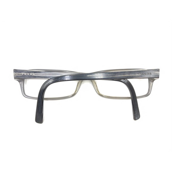 Prada VPR 07E 6AW-1O1 Black Gray Eyeglasses Frames 54-14 140 Italy Designer - Picture 11 of 12